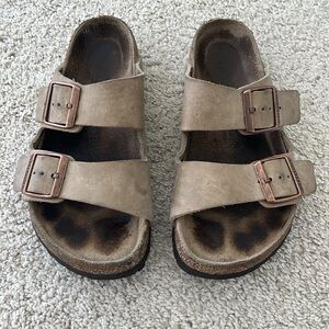 Birkenstock Arizona Sandals - Tobacco Brown Normal Width 37